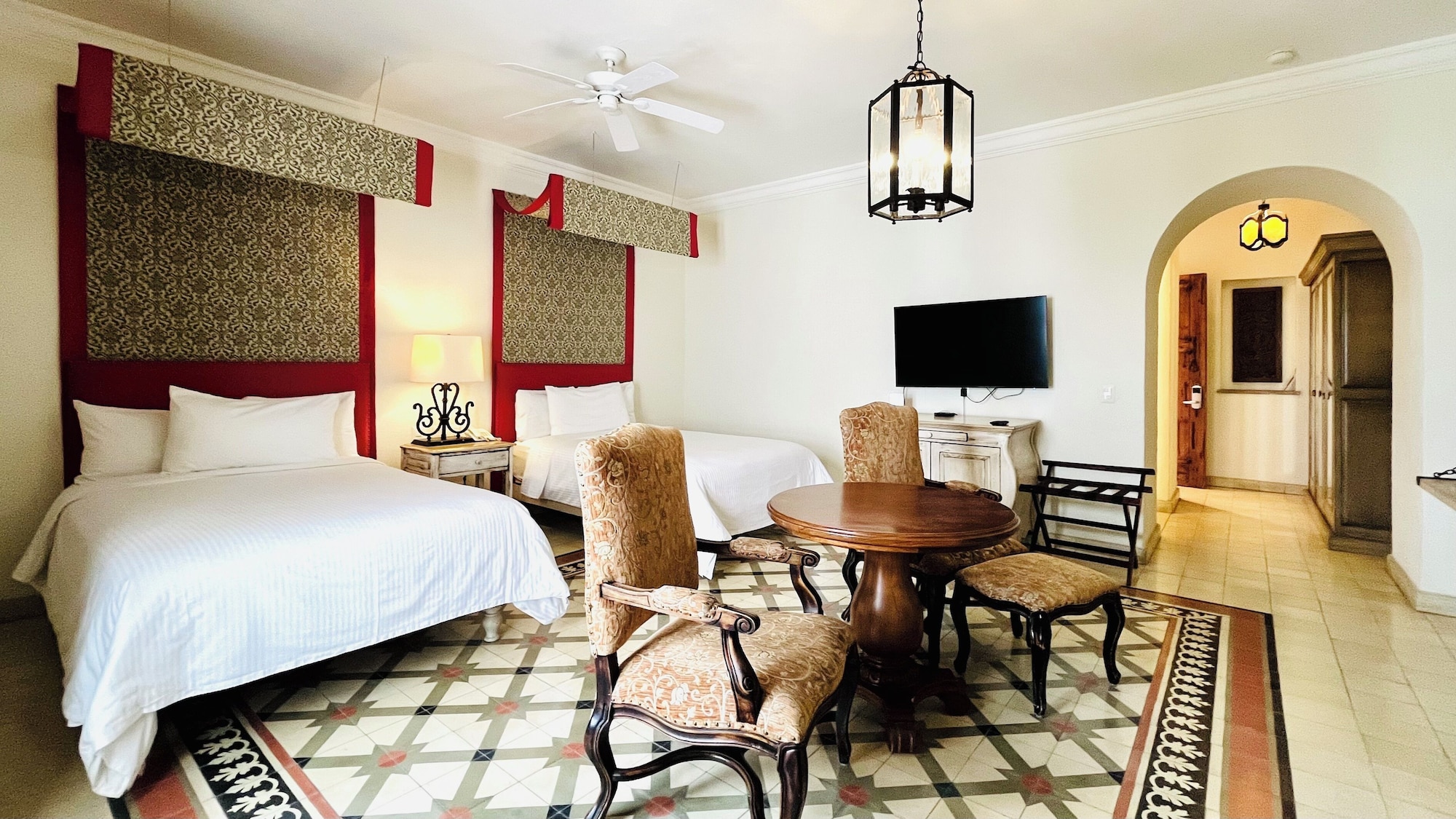 套房， 2 张双人床