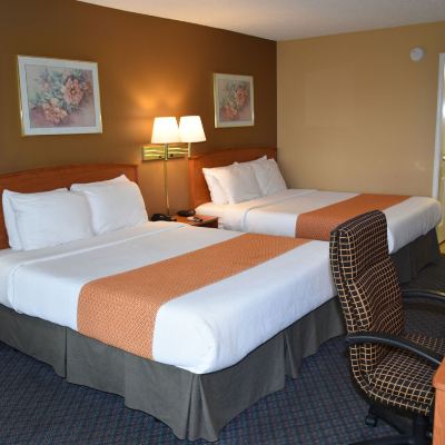 2 Queen Beds, Deluxe Room, Non-Smoking Ontario Airport Inn Promo Code