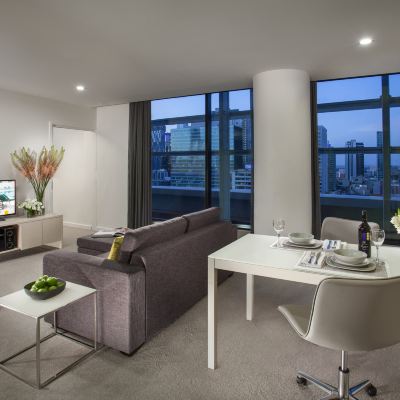 一臥室行政公寓 墨爾本馨樂庭伯克公寓飯店優惠