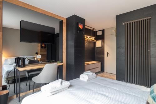 带露台的双人房