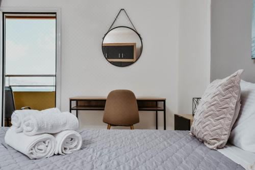 带海景的双人房