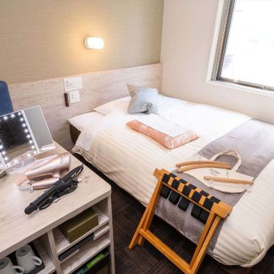 ダブルルーム(浴室) 天然温泉 スーパーホテルPremierさいたま・大宮駅東口 クーポン