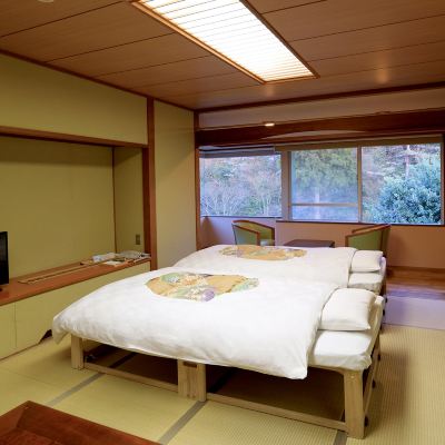 和風スタンダードガーデンビュールーム(浴室)(本館) 風雅の宿 長生館 クーポン