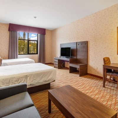 Mountain View Suite, 2 Queen Beds & Sofa Pull-Out The Lodge at Big Sky Promo Code