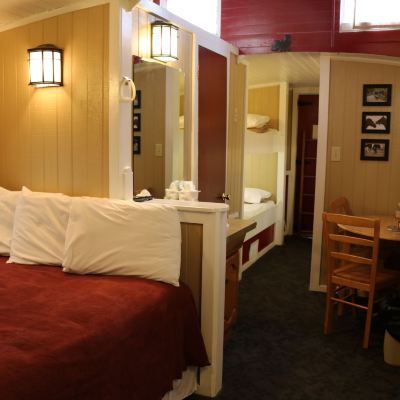 Large Family Caboose, 1 Double Bed and 4 Single Bunks Red Caboose Motel & Restaurant Promo Code