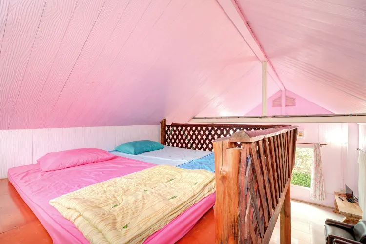 บ้านพักสไตล์ชนบทแบบหนึ่งห้องนอน