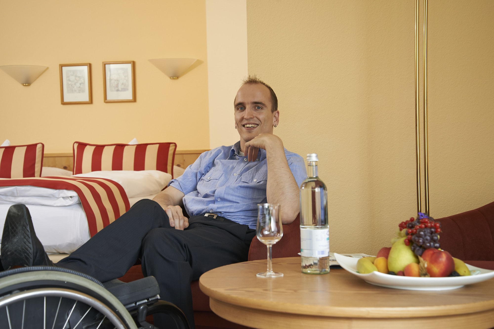 轮椅无障碍双人房