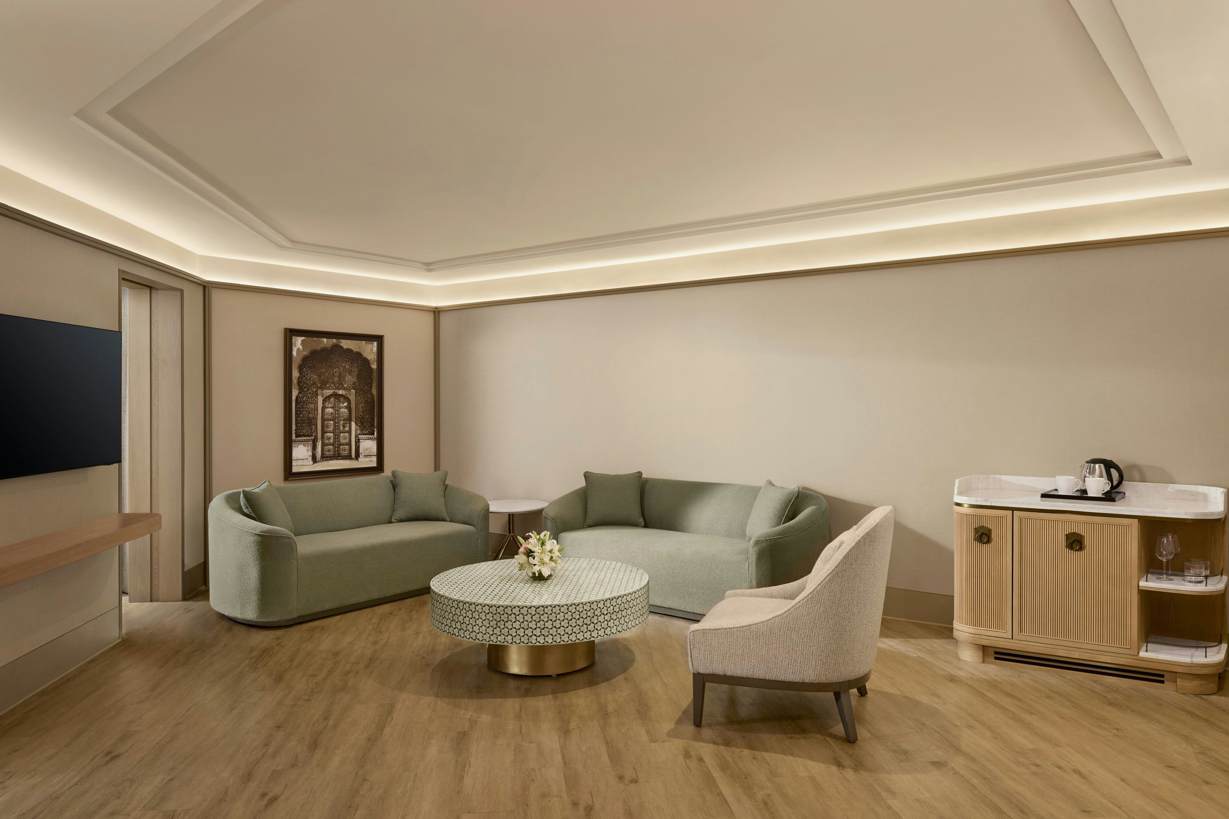 Udaipur Marriott Hotel甄选特大床套房