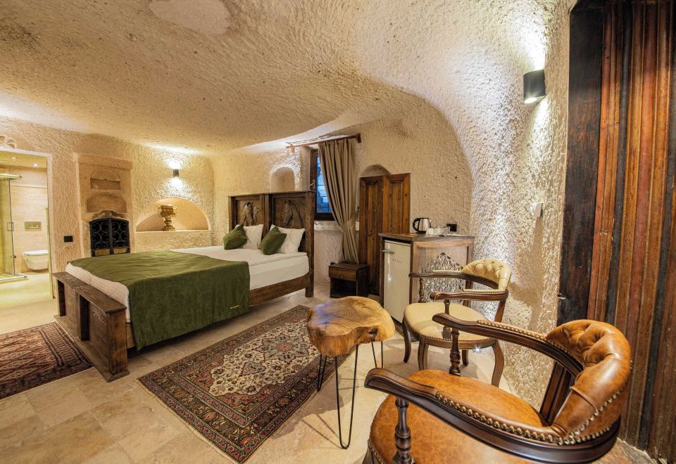 经典双人房，带壁炉