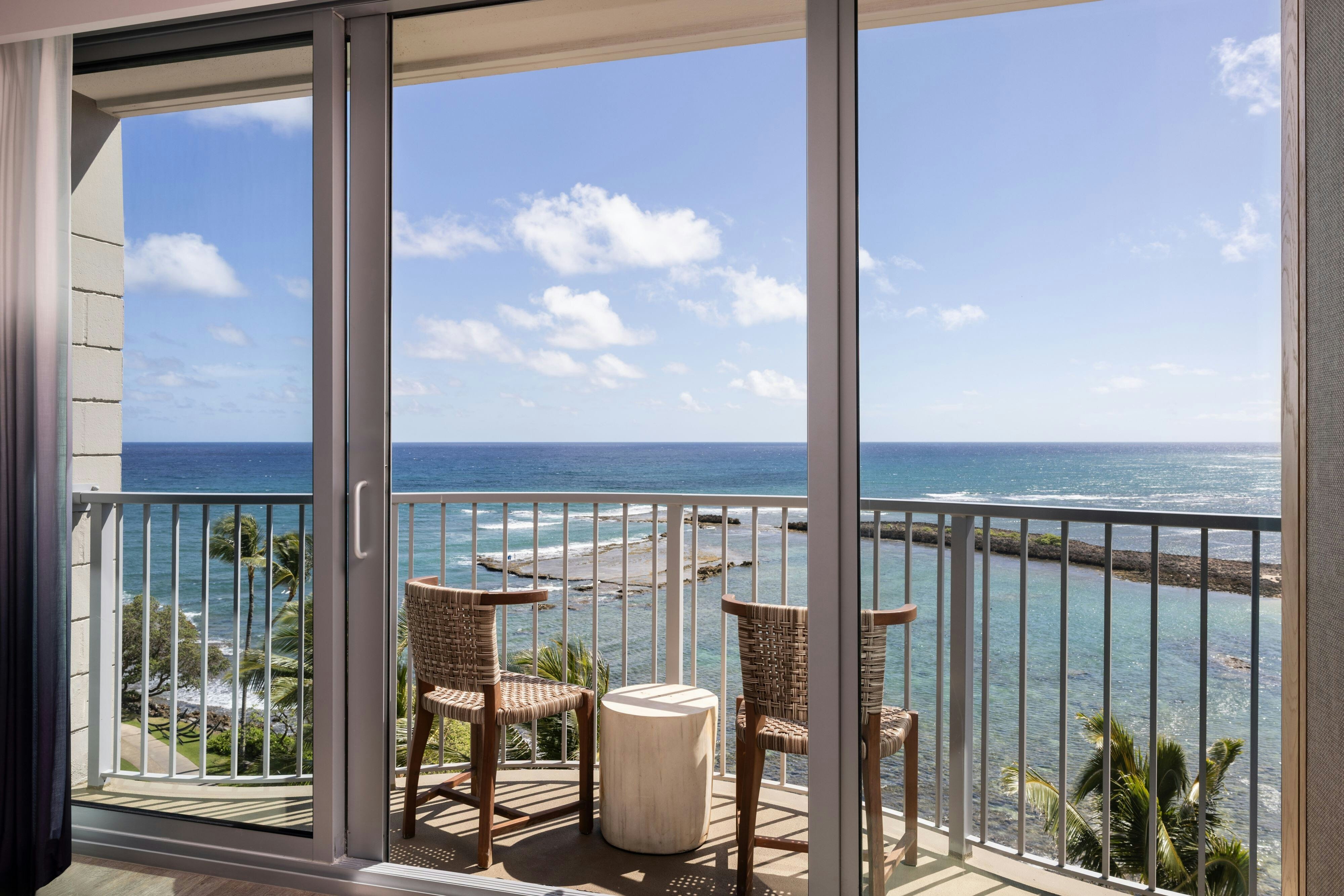 海景客房（2张大床，带阳台）