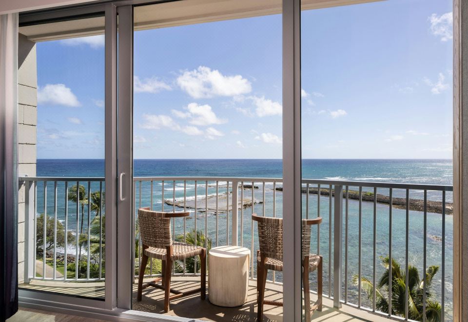 海景客房（2张大床，带阳台）