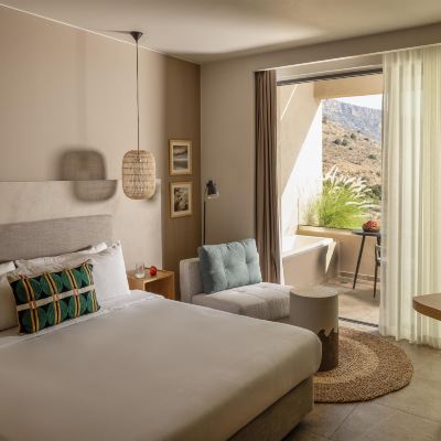 Queen Sapphire Zen Suite With Outdoor Bath Domes Aulūs Elounda - All Inclusive Promo Code