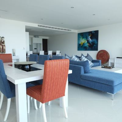 Three Bedrooms Penthouse with Panoramic View with Private Pool with Sea View