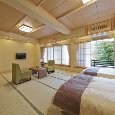 スーペリア和洋混合バス付き市景観-2階 竹野屋旅館 クーポン