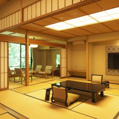 [Japanese Room With Next Room]12.5 Tatami + 7.5 Tatami + Wide Veranda, Bath Attached Kagiya Promo Code