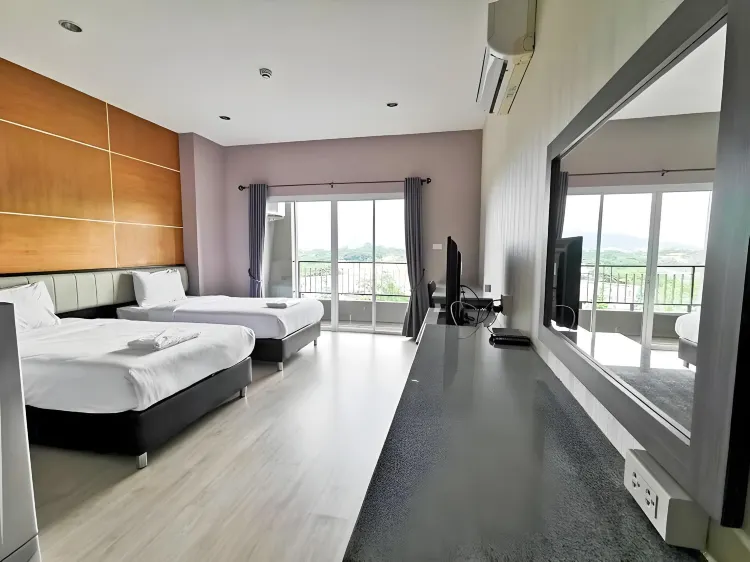 ห้องดีลักซ์ เตียงแฝด