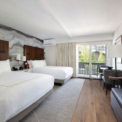 Standard Room, 2 Queen Beds, River View Sitzmark Lodge Promo Code