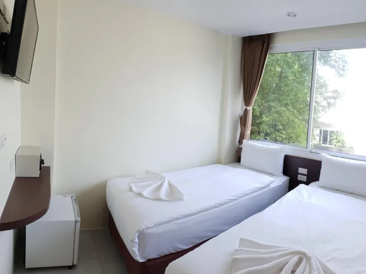 ห้องบัดเจท เตียงเดี่ยว 2 เตียง