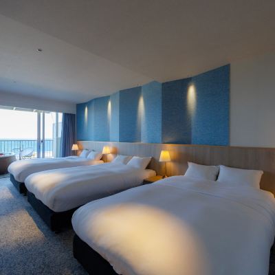 オーシャンビュールーム(ご利用人数3名)(浴室) 奄美リゾートホテル ティダムーン クーポン