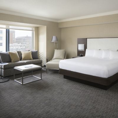 豪華轉角精緻特大床套房 舊金山聯合廣場希爾頓飯店優惠