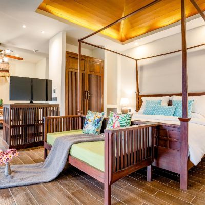 小套房帶露台 貓小伊-清邁梅花鹿泳池度假村優惠