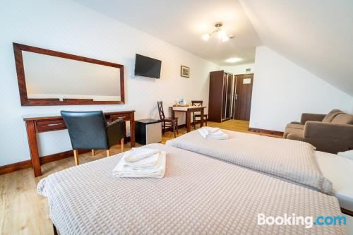 豪华双人床房（带加床）