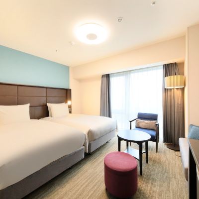 豪華好萊塢雙床房 - 禁菸 難波大國町里士滿飯店優惠