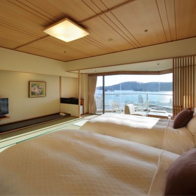 Japanese-Style Twin Room (Bashotei Type) 絹肌の湯　松島温泉　松島センチュリーホテル クーポン