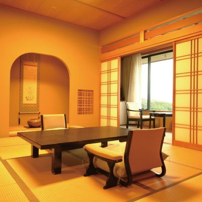 和風オーシャンビュールーム(浴室) 胡蝶蘭 クーポン