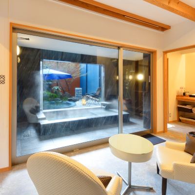 専用露天風呂付きデュプレックスツインルーム(Ran) 匠晴の宿　心庵　 クーポン