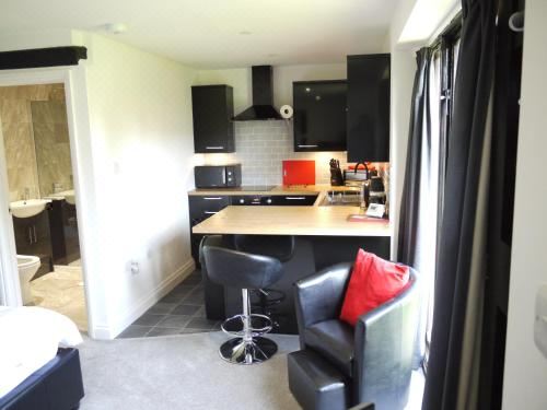 享有花园景致的公寓