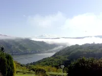 Fantastic view of the Rhine, high altitude of the Rhine above Bacharach, up to 6 people 바하라흐 호텔