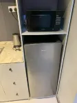Open plan studio apartment unit