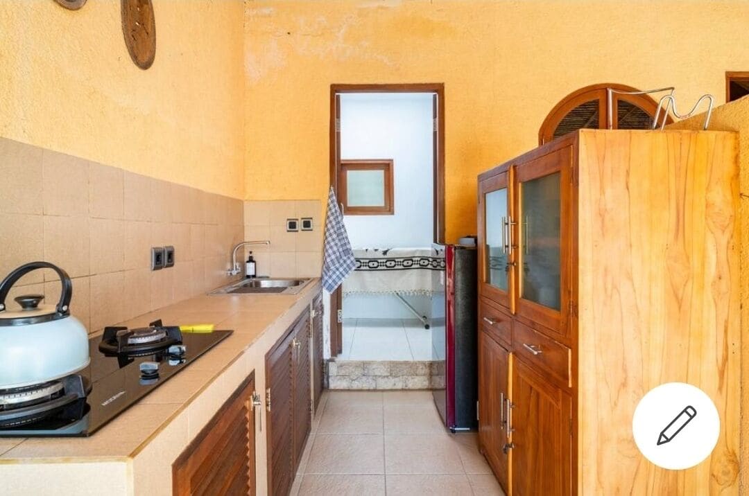 奢华村舍， 1 间卧室， 私人游泳池， 花园