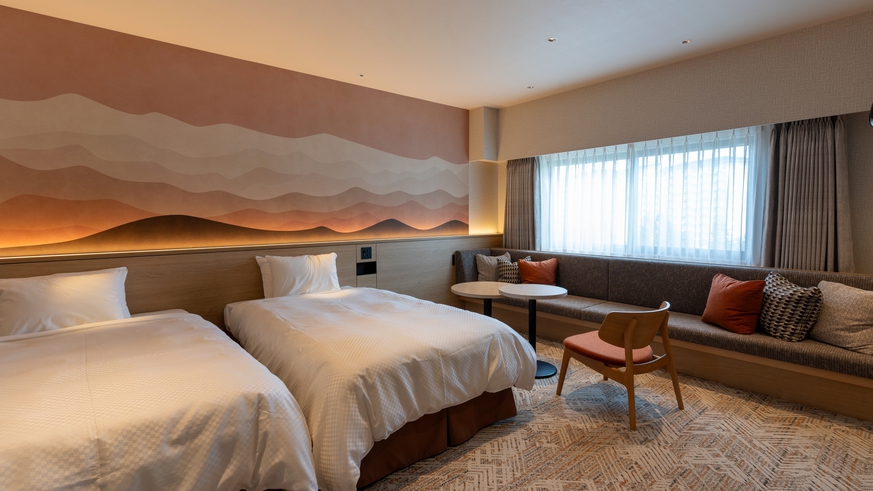 标准双床房 禁烟