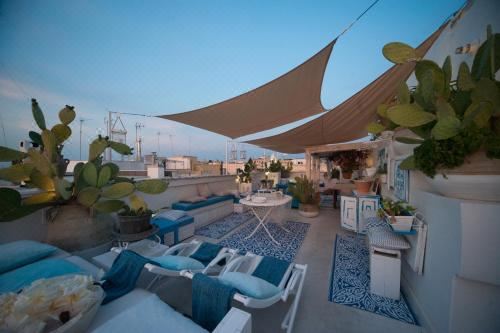 带露台的双人房