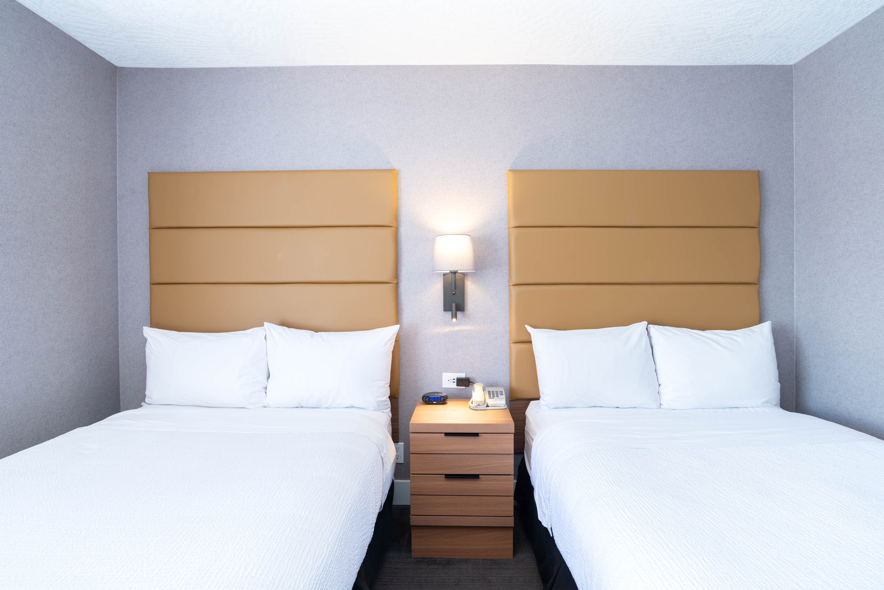 标准套房，2张双人床，梳化床，小厨房