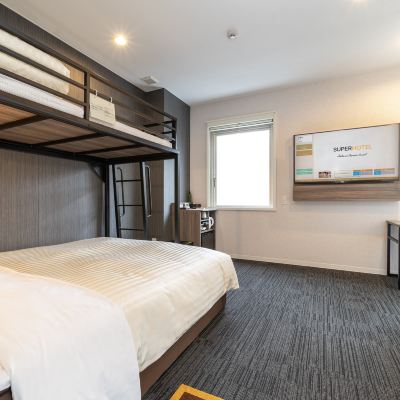 Accessible Room With A Bunk Bednon Smoking スーパーホテル広島天然温泉・薬研堀通り クーポン