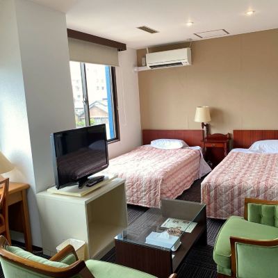 South Wing Low Floor Corner Twin With Bath, City View シーサイドホテル　パルコ クーポン