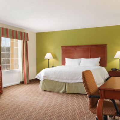 更大的一室套房-1張特大床-禁煙 格林菲爾德希爾頓歡朋旅館&套房酒店優惠