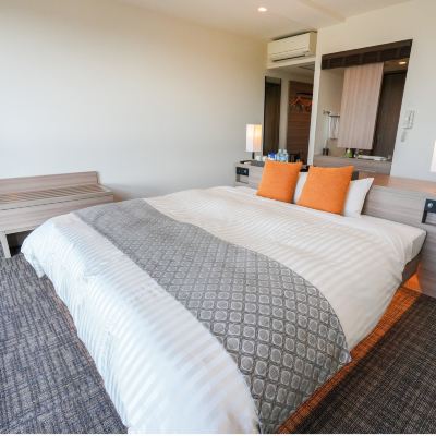 豪華雙人房帶浴室 熊本機場飯店優惠