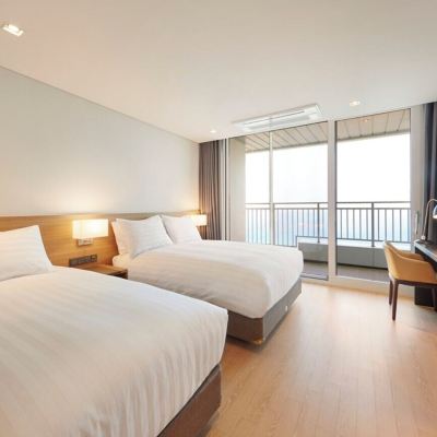 이그제큐티브 씨 뷰 트윈룸 스카이베이 호텔 경포 쿠폰