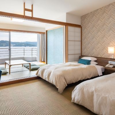 和洋式スタンダードレイクビュールーム(浴室) ホテルハーヴェスト浜名湖 クーポン