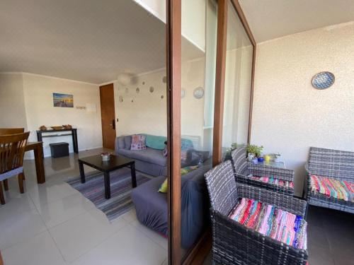 Departamento Jardín del Mar, Spa y Resort Apartment With Balcony