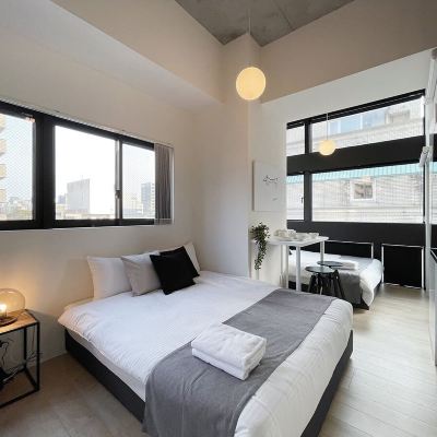 Bhotel Nekoyard 401, Deluxe Condo, 1 Bedroom, Non Smoking, City View b hotel Neko Yard 広島 クーポン