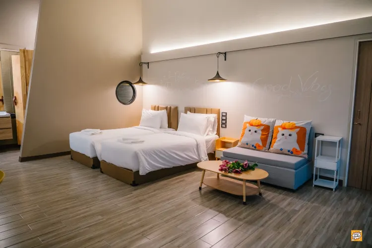 ห้องพักวิวสวนแบบนอร์ดิก