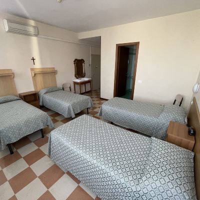 四人房， 獨立浴室， 花園景觀 卡薩卡博爾魯特旅館優惠