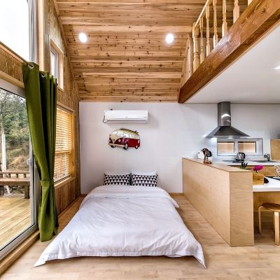 듀플렉스 테일 빌라 A 브라운캐빈 쿠폰