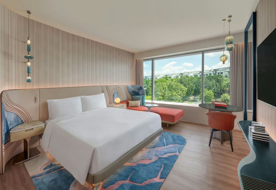 W Singapore – Sentosa CoveDeluxe, Guest Room, 1 King Super, Sofa Bed