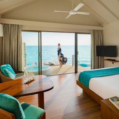 Sunset Overwater Villa With Swirl Pool Twin Centara Ras Fushi Resort & Spa Maldives Promo Code